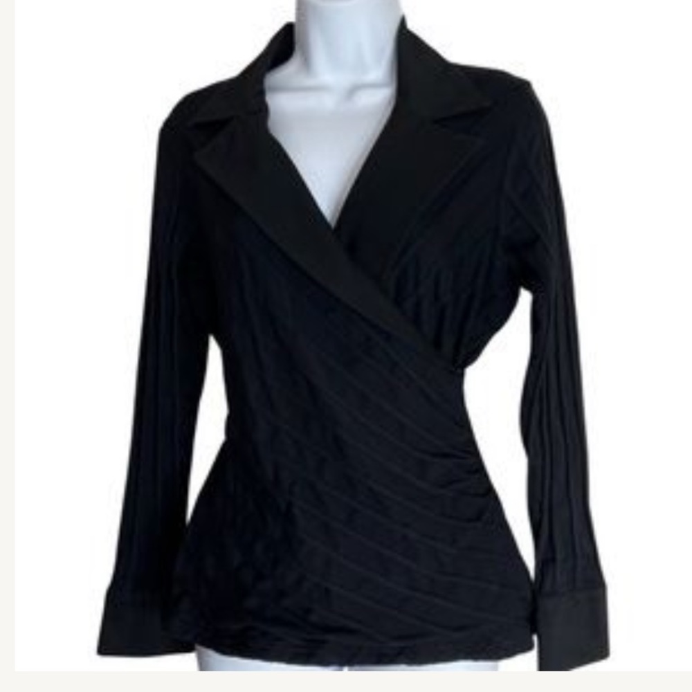 Anne Fontaine Black Blouse